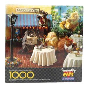 Purrrsonality CATS 1000 piece jigsaw puzzle 24 x 30" SPRINGBOK, NEW!
